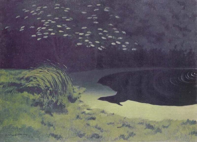 Felix Vallotton The Pond Norge oil painting art
